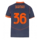 Inter Milan Matteo Darmian #36 Rezervni Dres 2025-26 Kratak Rukav